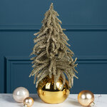 Настольная елка Forest Beauty 38 см золотая