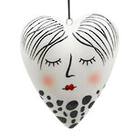 Елочная игрушка Il Cuore di Jeneevev - Le Charme Granta 10 см, подвеска