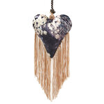 Елочное украшение Сердце Карменситы 28 см, подвеска