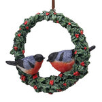 Елочная игрушка Снегирь Фон Халала 12 см, подвеска