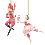 Набор елочных игрушек Щелкунчик: Rosa Marvellous 13 см, 2 шт, подвеска