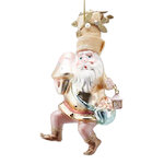 Стеклянная елочная игрушка Гном Отто Фридрих - Мулен де ла Галетт 15 см, подвеска