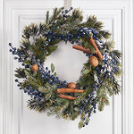 Венок Nordberry заснеженный 40 см