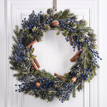 Венок Nordberry заснеженный 60 см