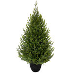 Искусственная елка Южная Премиум 120 см в кашпо, ЛИТАЯ 100%