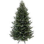 Искусственная елка Алтайская 230 см зелено-голубая, ЛИТАЯ 100%