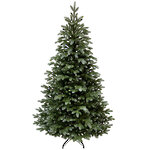 Искусственная елка Московская 185 см зелено-голубая, ЛИТАЯ 100%