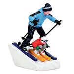 Фигурка Первый горнолыжный спуск с Папой 8 см