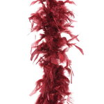 Гирлянда Боа из перьев Мэрикруз 184 см красная