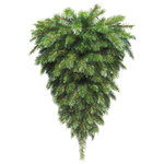 Искусственная настенная елка - капля Лесная Красавица 60 см, ЛЕСКА + ПВХ
