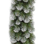 Хвойная гирлянда Колорадо заснеженная 270*30 см, ПВХ