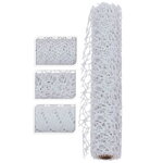 Ткань для декора Ажурная Сетка Hayfield 28*150 см белая