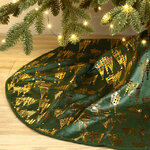 Юбка для елки Золотой Лес 95 см зеленая