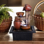 Декоративный фонтан Ваттендорф 29*22 см с LED подсветкой