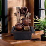 Декоративный фонтан Фридевальд 29*22 см с LED подсветкой