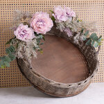 Декоративный поднос Charlotte Violet 44 см