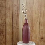 Фарфоровая ваза для цветов Кослада 26 см марсала