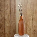 Фарфоровая ваза для цветов Кослада 26 см терракота