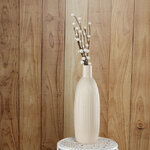 Фарфоровая ваза для цветов Кослада 26 см слоновая кость