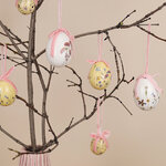 Пасхальные украшения Яйца Poppy Easter 3-5 см, 12 шт, подвеска