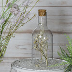 Декоративная бутылка Fleurs de Provence: Creme 17 см, стекло