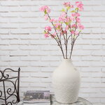 Искусственная ветка Цветущий Персик 76 см нежно-розовая