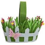 Декоративная корзинка для подарков Flowery Garden 16*14 см