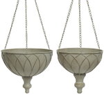 Набор подвесных кашпо Джозефин 19-24 см, 2 шт