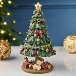 Декоративная фигурка Елка Carillon 23 см, с движением и музыкой