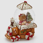 Снежный шар Пряничный Человечек - Trenino Marzapane 12 см