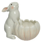 Керамический салатник Пасхальный Кролик - Rose Bunny 21*16 см