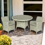 Комплект плетёной мебели Cambridge Royal: 2 кресла + 1 столик