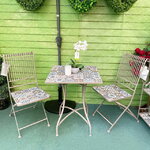 Комплект садовой мебели с мозаикой Гран Тулуз: 1 стол + 2 стула