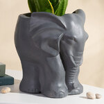 Кашпо для цветов King of Savannah 26*22 см черное