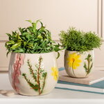 Набор декоративных кашпо Фиоре Соларе 10-16 см, 2 шт