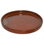 Керамический поддон Фэрмонт 25 см красный