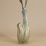 Керамическая ваза Portela 21 см зеленая