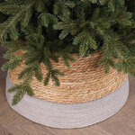 Плетеная корзина под елку Alesund Grey 50*26 см