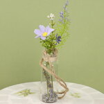 Подвесная стеклянная ваза с лавандой Марселина 18 см