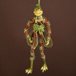 Елочная игрушка Лягушка - Abito Elfico 30 см, подвеска