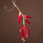 Искусственный цветок Strelizia Reale 20 см, клипса