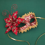 Елочное украшение Маска Lusso Doriane 20 см