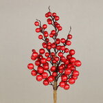 Декоративная ветка с ягодами Грейс 36 см