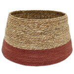Плетеная корзина для елки Alesund Red 50*26 см