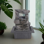 Декоративный фонтан Remunelli 27*22 см с LED подсветкой