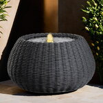 Декоративный фонтан Sorrento Nero 54*28 см с LED подсветкой