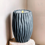 Декоративный фонтан Ritteri 54 см антрацитовый, с LED подсветкой