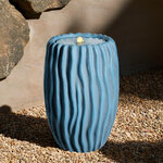 Декоративный фонтан Ritteri 54 см лазурный, с LED подсветкой