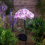 Садовый солнечный светильник Solar Flower Pink 54*16 см, IP44