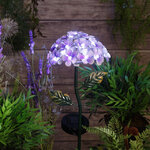 Садовый солнечный светильник Solar Flower Lilac 54*16 см, IP44